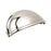 Cup Pulls Zinc Polished Nickel Cabinet Pull 1
