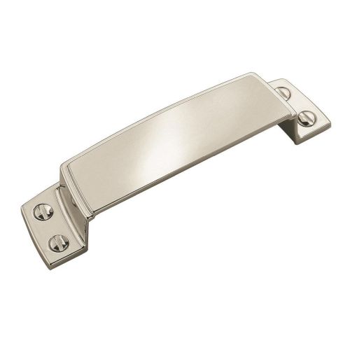 Highland Ridge Zinc Polished Nickel Cabinet Pull 1