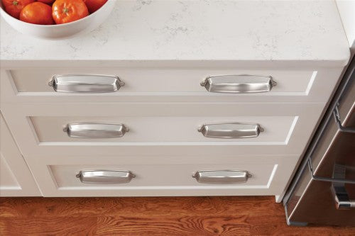 Stature Zinc Polished Nickel Cabinet Pull 4