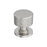 Balata Zinc Polished Nickel Cabinet Knob 1