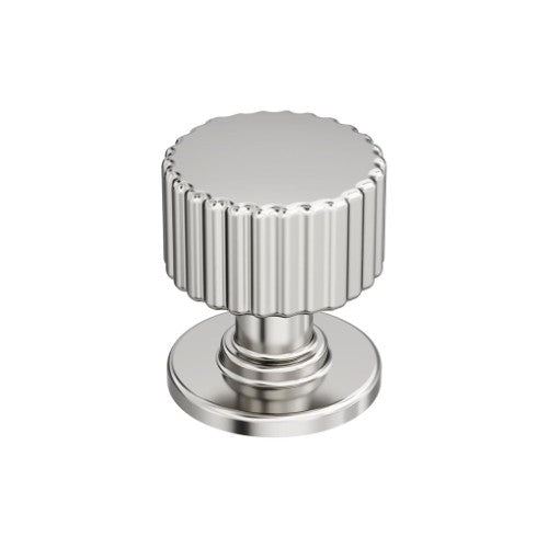 Ballard Zinc Polished Nickel Cabinet Knob 1