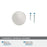 Balon Zinc Polished Nickel Cabinet Knob 8