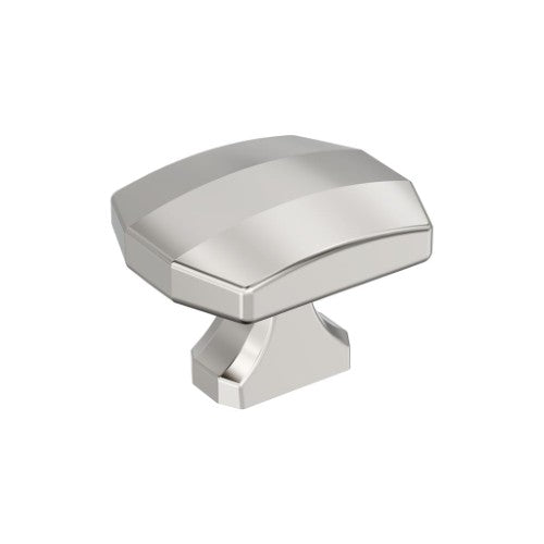 Bellamy Zinc Polished Nickel Cabinet Knob 1