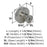 Blackrock Zinc Polished Nickel Cabinet Knob 7