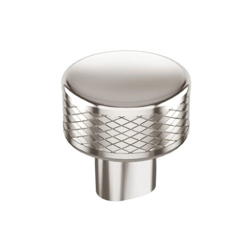 Bronx Zinc Polished Nickel Cabinet Knob 1