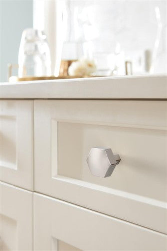 Caliber Zinc Polished Nickel Cabinet Knob 5