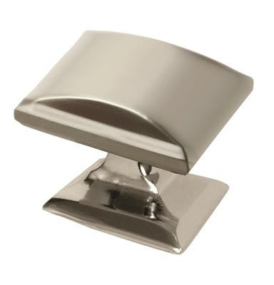 Candler Zinc Polished Nickel Cabinet Knob 2