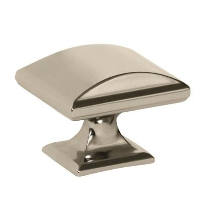 Candler Zinc Polished Nickel Cabinet Knob 1