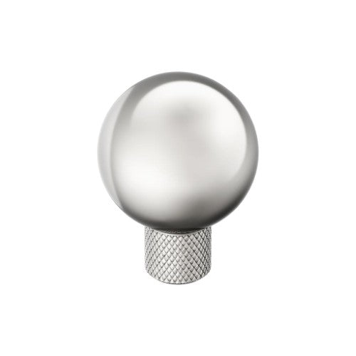 Collet Zinc Polished Nickel Cabinet Knob 1