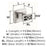 Davenport Zinc Polished Nickel Cabinet Knob 3