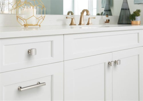 Everett Zinc Polished Nickel Cabinet Knob 10
