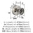 Everett Zinc Polished Nickel Cabinet Knob 5