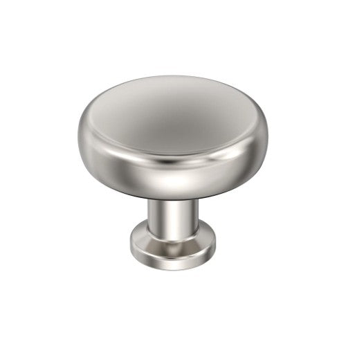 Factor Zinc Polished Nickel Cabinet Knob 1