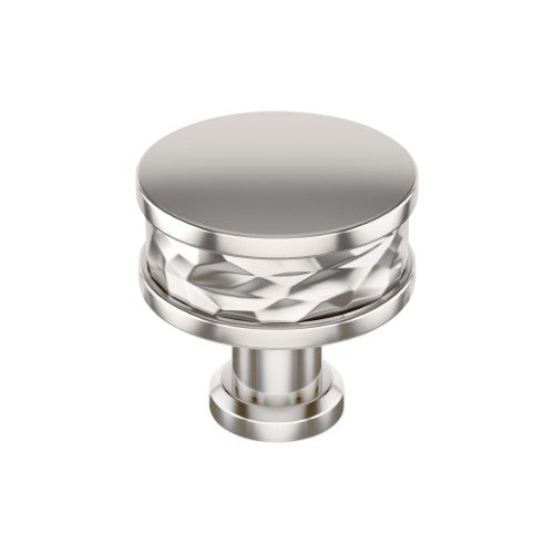 Fairfax Zinc Polished Nickel Cabinet Knob 2