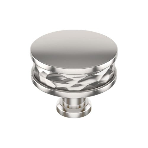Fairfax Zinc Polished Nickel Cabinet Knob 1