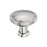 Faraday Zinc Polished Nickel Cabinet Knob 1