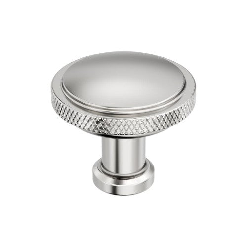 Faraday Zinc Polished Nickel Cabinet Knob 1