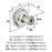 Farewind Zinc Polished Nickel Cabinet Knob 3