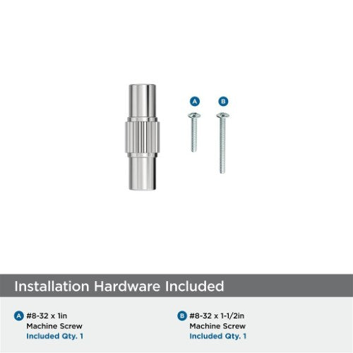 Farewind Zinc Polished Nickel Cabinet Knob 6