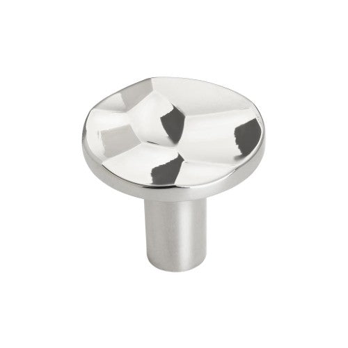 Kamari Zinc Polished Nickel Cabinet Knob 1