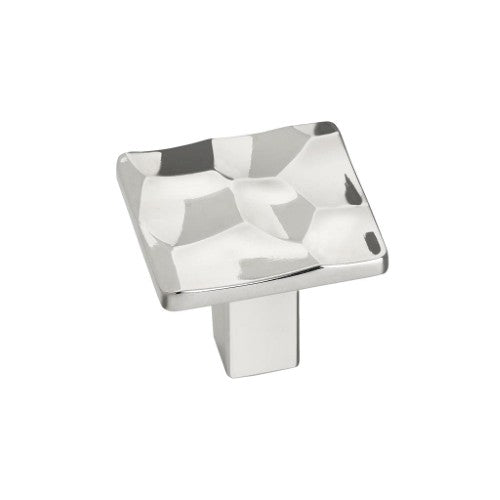 Kamari Zinc Polished Nickel Cabinet Knob 2