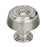 Kane Zinc Polished Nickel Cabinet Knob 1