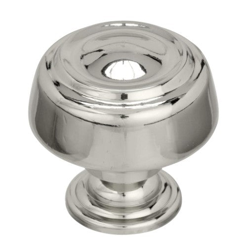 Kane Zinc Polished Nickel Cabinet Knob 2