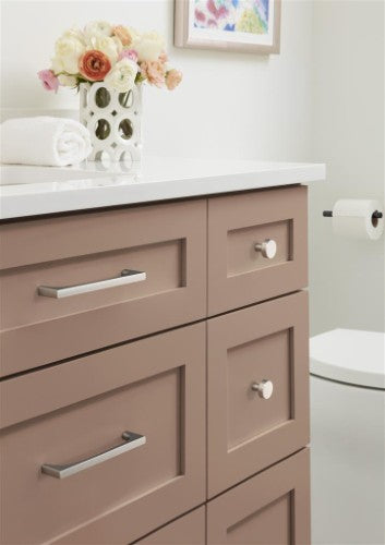 Merced Zinc Polished Nickel Cabinet Knob 8