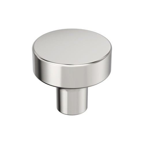 Merced Zinc Polished Nickel Cabinet Knob 1