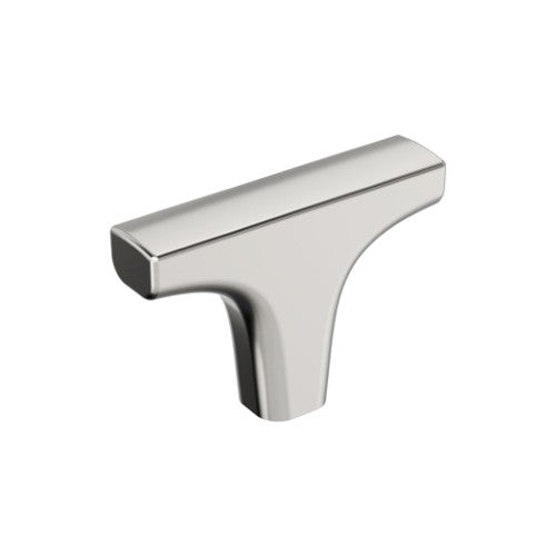Merced Zinc Polished Nickel Cabinet Knob 2