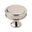 Oberon Zinc Polished Nickel Cabinet Knob 1