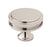Oberon Zinc Polished Nickel Cabinet Knob 2