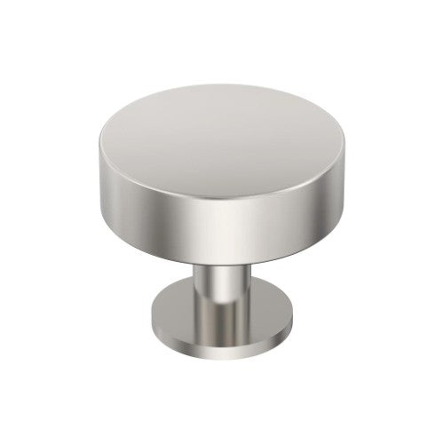 Radius Stainless Steel Polished Nickel Cabinet Knob 1