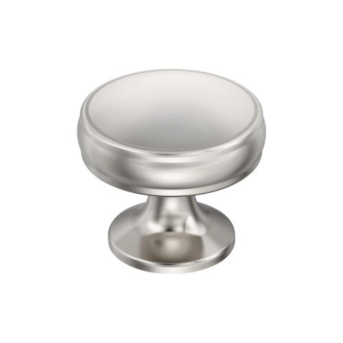 Renown Zinc Polished Nickel Cabinet Knob 1