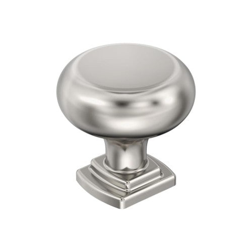 Surpass Zinc Polished Nickel Cabinet Knob 1