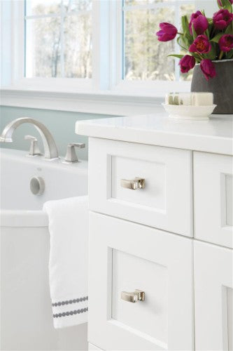 Westerly Zinc Polished Nickel Cabinet Knob 3