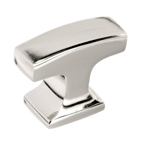 Westerly Zinc Polished Nickel Cabinet Knob 1