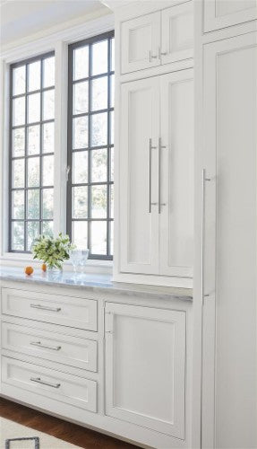 Bar Pulls Carbon Steel Polished Nickel Cabinet Pull 28