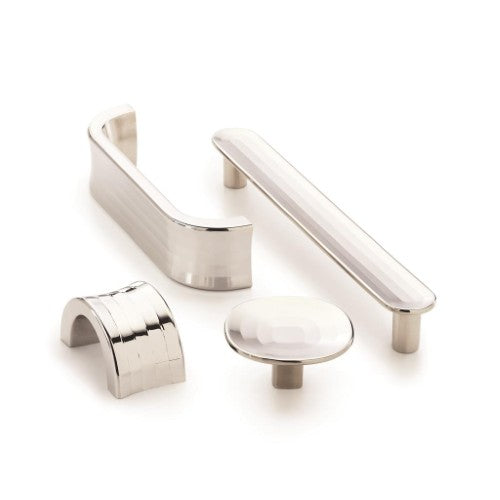 Concentric Zinc Polished Nickel Cabinet Knob 3