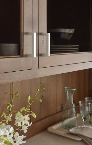 Monument Aluminum Polished Nickel Cabinet Pull 24