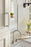 Balata Zinc Polished Nickel Cabinet Pull 27