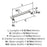 Balata Zinc Polished Nickel Cabinet Pull 13