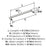 Balata Zinc Polished Nickel Cabinet Pull 15