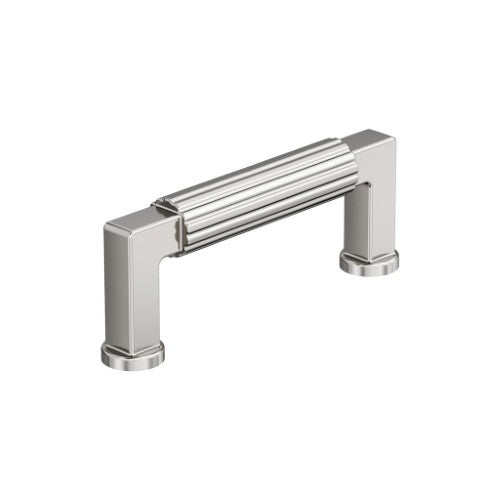 Ballard Zinc Polished Nickel Cabinet Pull 3