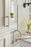 Ballard Zinc Polished Nickel Cabinet Pull 26