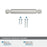 Ballard Zinc Polished Nickel Cabinet Pull 20
