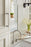 Ballard Zinc Polished Nickel Cabinet Pull 27