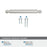 Ballard Zinc Polished Nickel Cabinet Pull 21