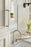 Ballard Zinc Polished Nickel Cabinet Pull 28