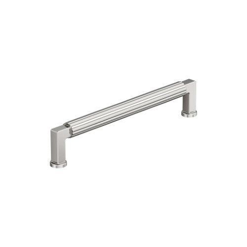 Ballard Zinc Polished Nickel Cabinet Pull 6